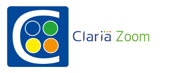 Logo de la aplicación Claria Zoom