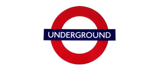 Logo del metro del Londres