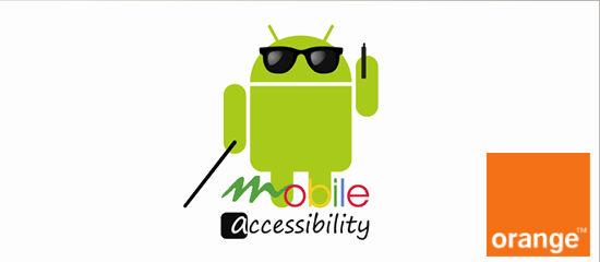 Logos de Mobile Accessibility y de Orange